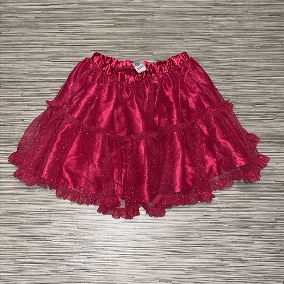 Girls 6X Sparkle Pink Skirt - Picture 1 of 4